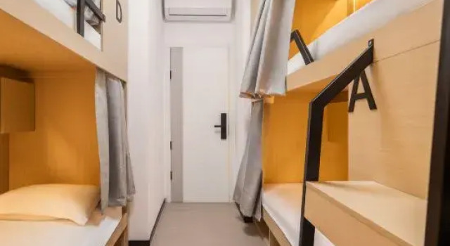 Кровать в общем номере (женский номер) XingDu International Hostel Apartment(Jiang Nan XI And Chang Gang Railway Station)