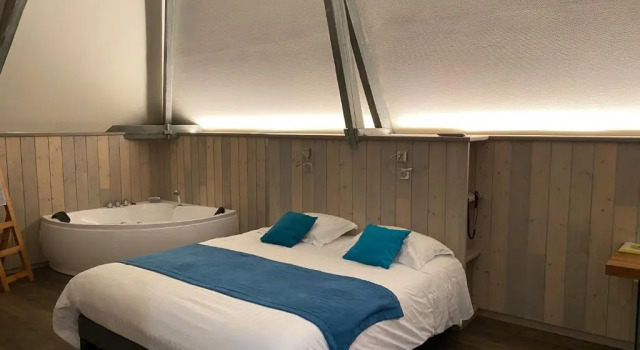 Двухместный люкс Logis Hostellerie des Ducs