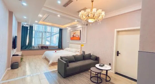 Люкс c 1 комнатой Aegean Hotel (Ankang Railway Station Jiangbei Branch)