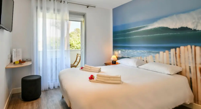 Одноместный номер Standard Les Vagues Logis Hôtel