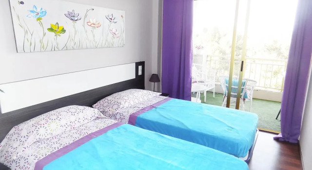 Апартаменты с 2 комнатами с балконом Apartsalou Lea