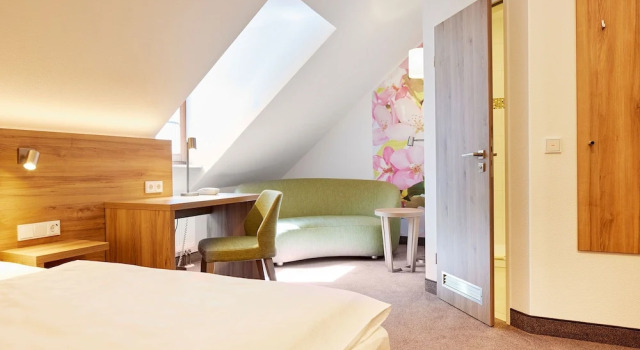 Двухместный номер Comfort с видом на парк Hotel garni Sonnenhof