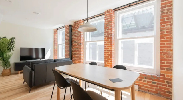 Апартаменты c 1 комнатой Les Lofts de la Barricade - Par les Lofts Vieux-Québec