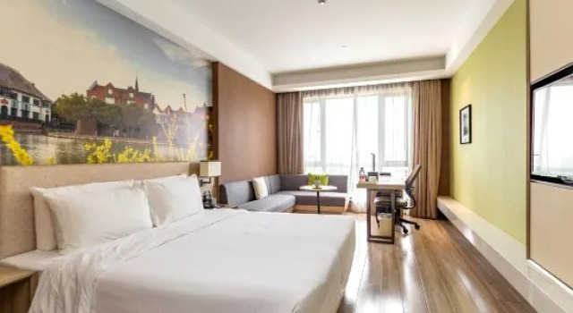 Двухместный номер Standard Atour Hotel Shanghai Xinzhuang
