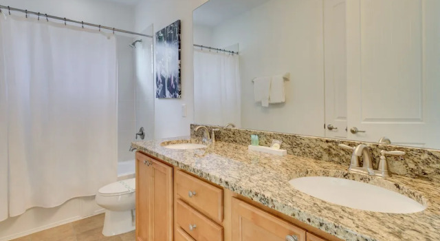 Кровать в общем номере Spacious Kissimmee Vacation Home w/ Private Pool!