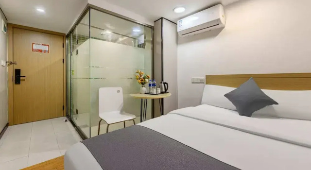 Номер Comfort Yi Mi Hotel Guangzhou Shangxiajiu Changshou Road Metro Station