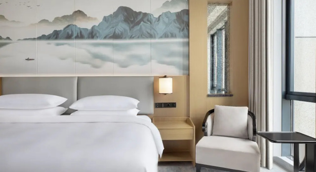 Superior- dobbelt værelse med byudsigt Courtyard by Marriott Hangzhou Xiaoshan