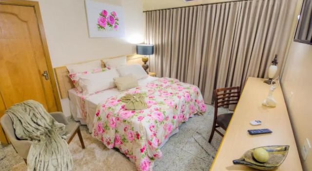 Двухместный номер Deluxe Hotel Golden Park Uberaba By Nacional Inn