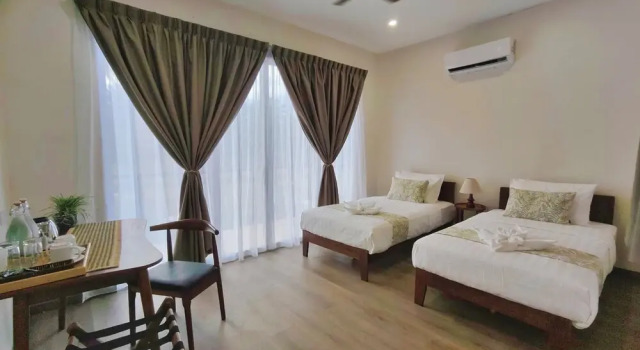 Borneo Nature Lodge 2, Buchen Sie Ferienhaus Villen in Borneo, Villa