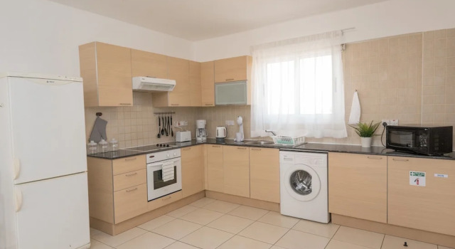 Апартаменты Superior с 2 комнатами с балконом и с видом на бассейн Narcissos Nissi Beach Apartment D9