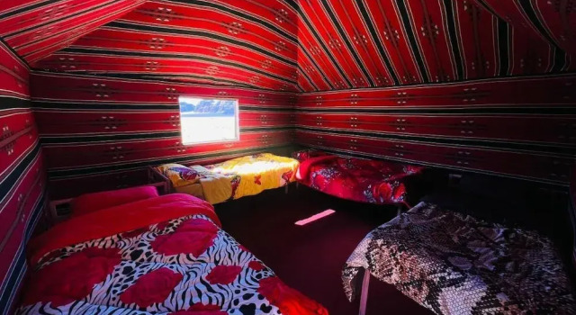 Четырёхместный номер Standard с видом на горы Wadi Rum Magic Nature Camp