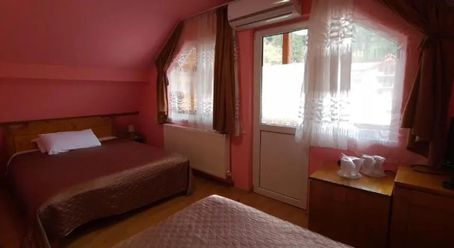 Четырёхместный номер Standard Мансарда Pensiunea Aurora - Great hostel Voineasa