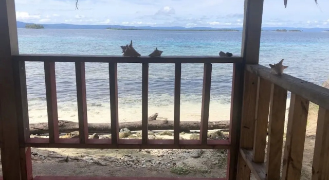 Номер Standard с видом на океан Private Ocean-Front Cabin with private bathroom on San Blas Island