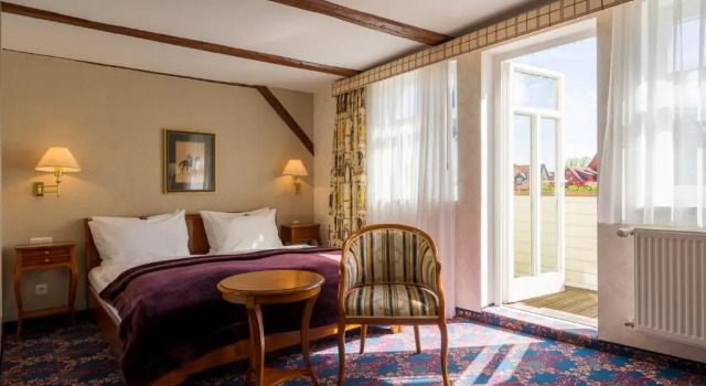 Двухместный номер Standard с балконом Boutiquehotel Schloßpalais