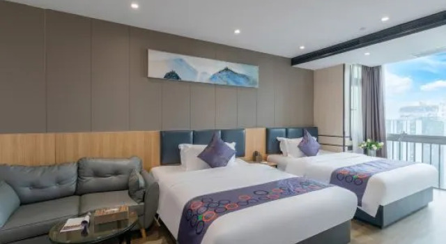 Люкс Deluxe One & One International Apartment Guangzhou Beijing Road