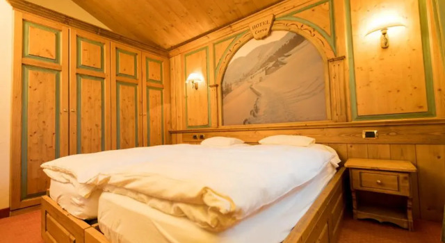 Standard Doppel Zimmer Hotel Cervo