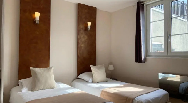 Семейный номер Standard с видом на море Hôtel de la Plage