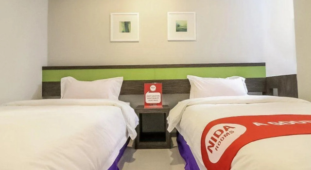 Nida Rooms Petchburi Crown 21 at Cubic Hotel, Забронировать Отель Раттхеви Бангкок, рядом с Royal Thai Police Headquarters