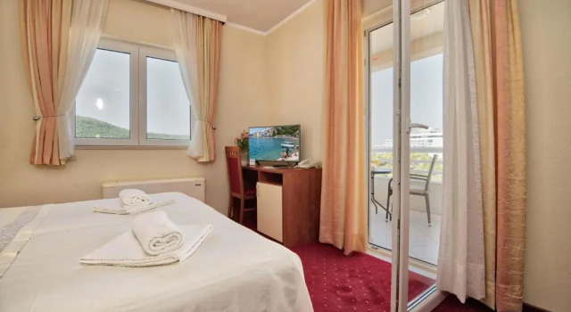 Двухместный номер Standard с балконом и с видом на море Hotel AGAVA
