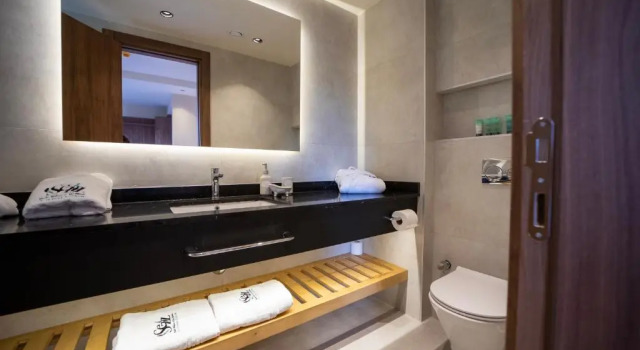 Двухместный номер Deluxe с балконом и с видом на море Sezz Hotels Spa Wellness Yalikavak