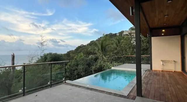 Семейная вилла с 2 комнатами с балконом и с видом на море yume17 - Sea View pool Villas & 1BD, Studios