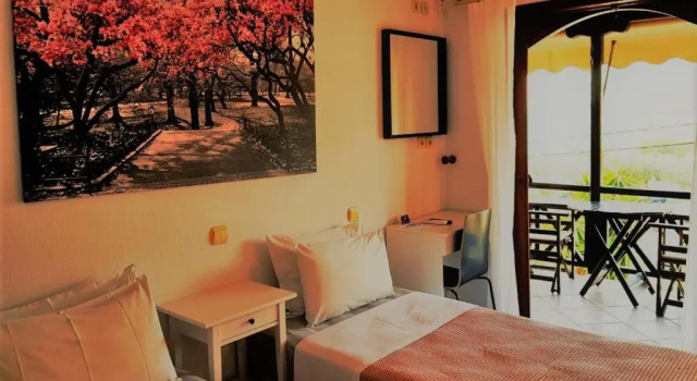Двухместный номер Standard с видом на море Pension Antonakis Ouranoupolis Greece