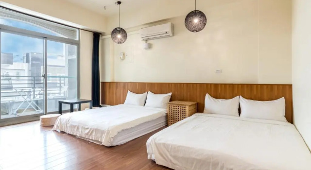 Четырёхместный номер Standard 日安艸木環境友善民宿 Greener Homestay