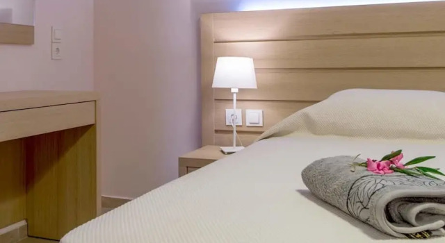 Апартаменты Deluxe c 1 комнатой с балконом и с видом на море Krouzeri Beach Apartments