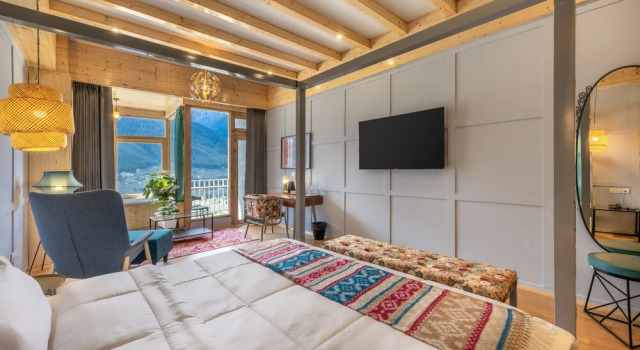 Номер Premier Echor Himalayan Heights Resorts & Spa Manali