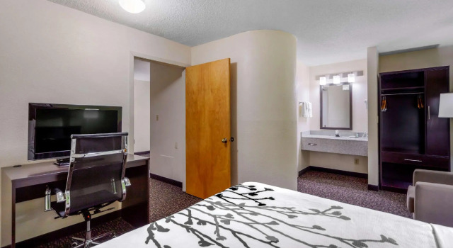 Четырёхместный люкс Sleep Inn & Suites Omaha Airport
