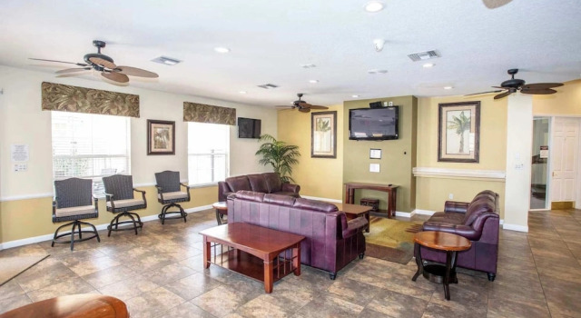 Peaceful Palms Stay for 6, Book Feriehus Villaer i Florida, Villa