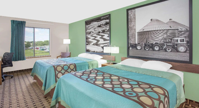 Standard Vierer Zimmer Super 8 by Wyndham Beaver Dam
