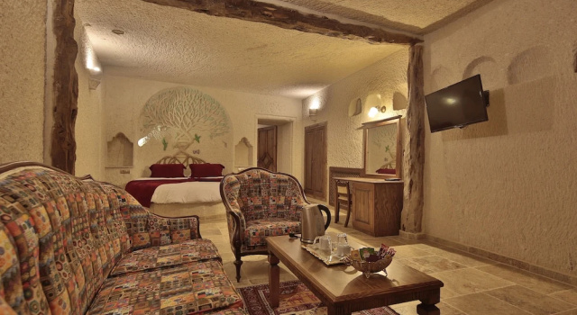 Люкс Deluxe с балконом Vezir Cave Suites
