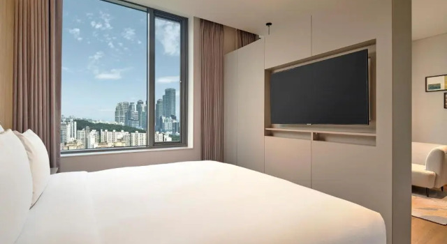 Двухместный номер Deluxe Hilton Garden Inn Seoul Gangnam