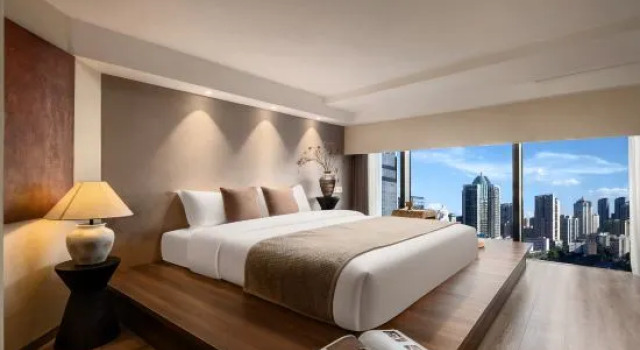 Люкс с 4 комнатами Star Garden Hotel (IFS Guojin Center Pozi Street Branch)