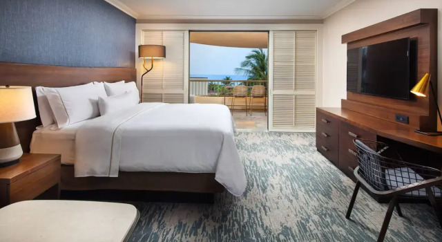 Двухместный номер Standard с балконом и с видом на океан The Westin Hapuna Beach Resort
