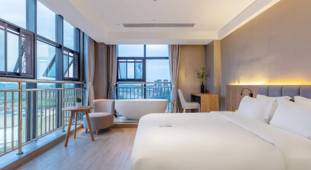 Anns Go Hotel, Rezerwuj Hotel Hotele w Ziyang z parkingiem, Parking