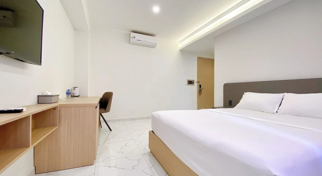 Двухместный номер Deluxe с видом на город The Luxe Hotel Châu Đốc