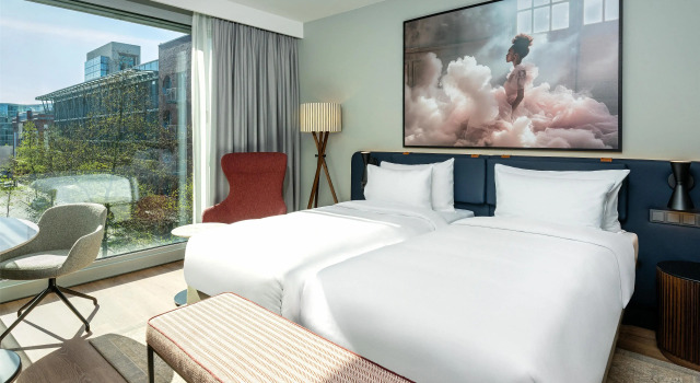 Номер Standard Radisson Blu Media Harbour Hotel, Düsseldorf