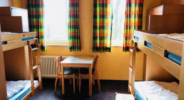 Кровать в общем номере (женский номер) Jugendherberge Hamburg Auf dem Stintfang-Membership required