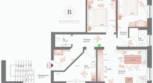 Апартаменты Deluxe Apartment in Bramberg am Wildkogel with barbecue