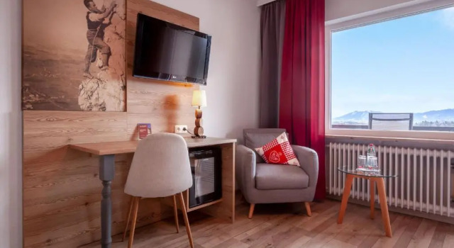 Двухместный номер Standard с видом на горы Hotel Bergruh