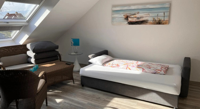 Ostfrieslands Perle Ferienwohnung an der Nordseeküste, Sauna, Terrasse, Garten, ruhige Lage, WLAN
