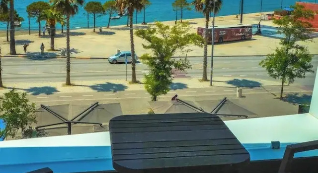 Deluxe Dreier Zimmer mit Balkon und mit Meerblick Chic Boutique Hotel Vlore