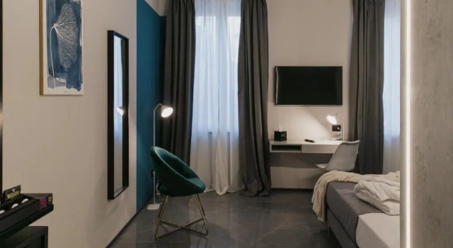Deluxe Doppel Zimmer mit Stadtblick WeLive