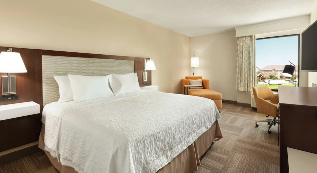 Двухместный номер Accessible Hampton Inn Houston Hobby Airport