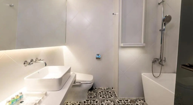 Двухместный семейный номер Deluxe Hotel The Designers LYJ Gangnam Premier