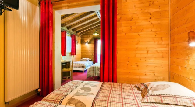 Двухместный номер Comfort с балконом Hôtel Le Kandahar
