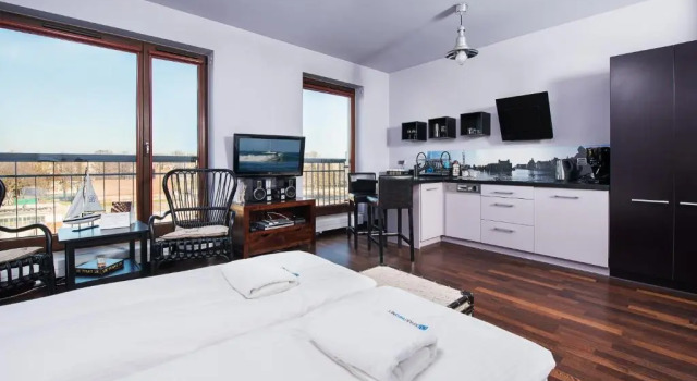 Студия Apartinfo Szafarnia Apartments