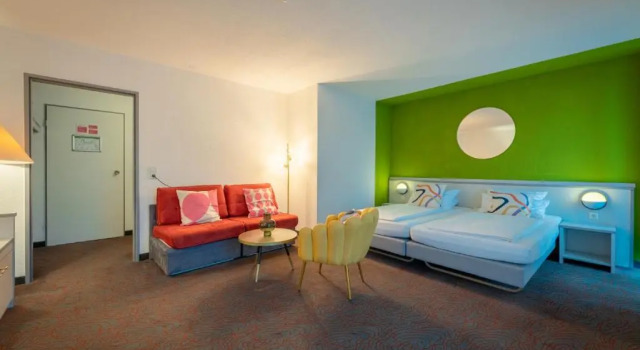 Семейный номер Standard с балконом Kulturhotel Hessenland Kassel Innenstadt by stay awesome